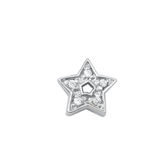 Tiny Star Pendant in Sterling Silver