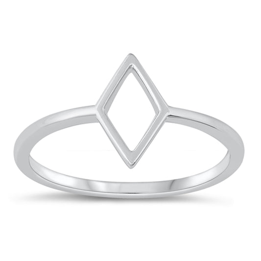 Shape Collection Diamond-shape Ring in Sterling Silver