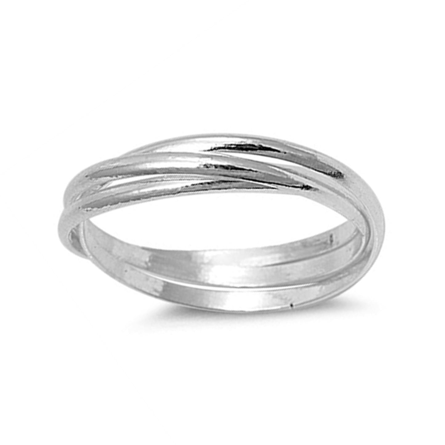 Rolling Ring in Sterling Silver