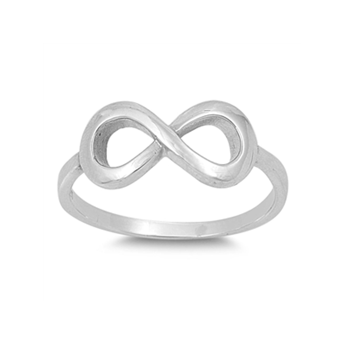 Infinite Love Promise Ring in Sterling Silver