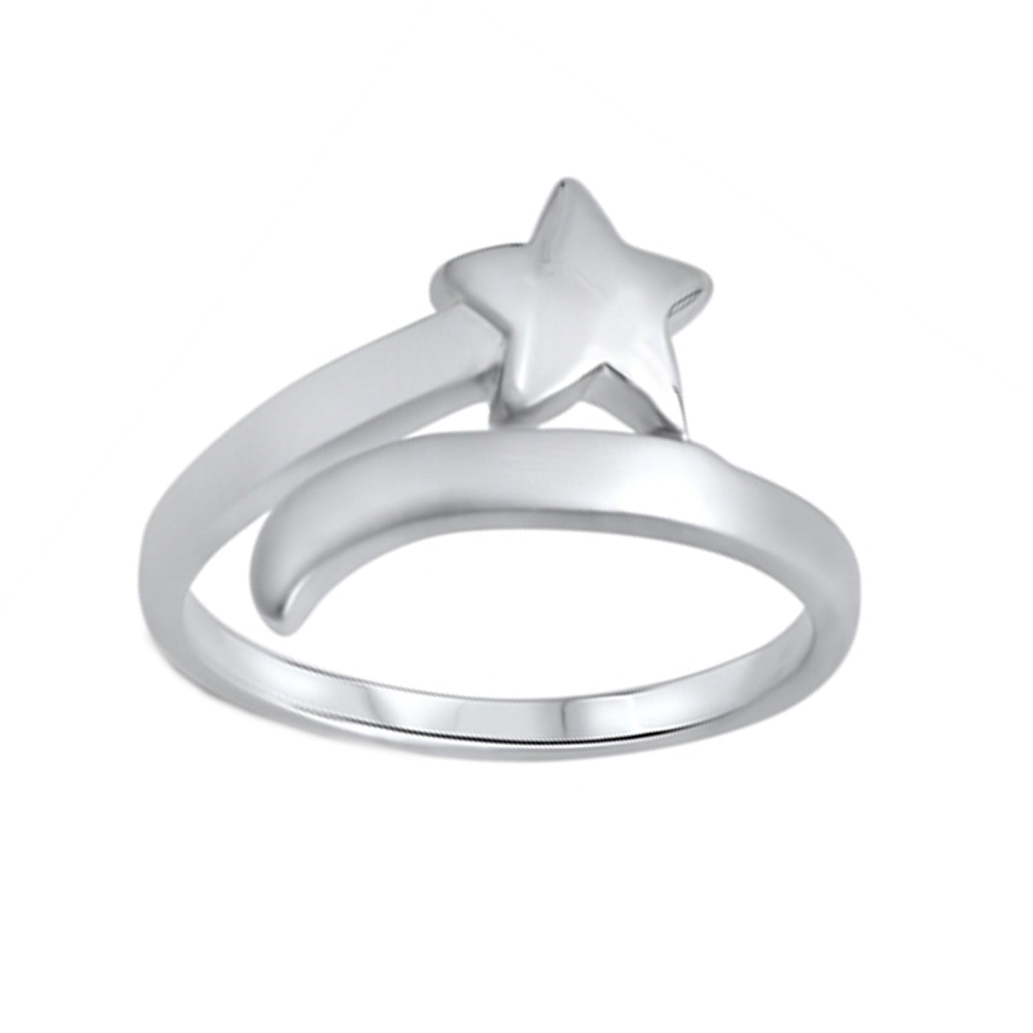 Guiding Star Ring in Sterling Silver